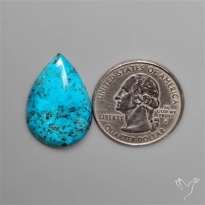 Gem Chrysocolla Drop Cabochon
