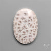 Indonesian Pink Natrolite Cabochon (selected spiderweb)