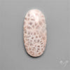 Indonesian Pink Natrolite Cabochon (selected spiderweb)