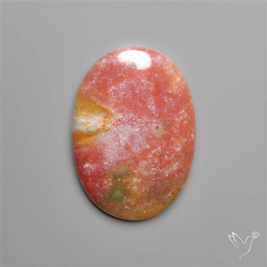 Indo Moss Agate Cabochon