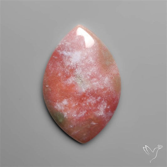 Indo Moss Agate Cabochon