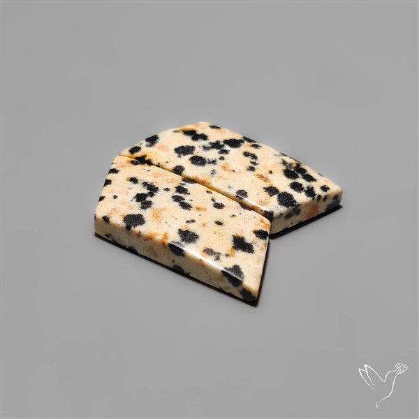 Dalmatian Jasper Pair