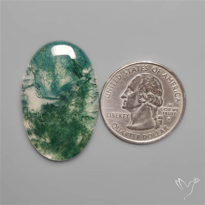 Moss Agate Cabochon