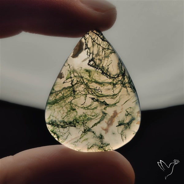 Moss Agate Cabochon