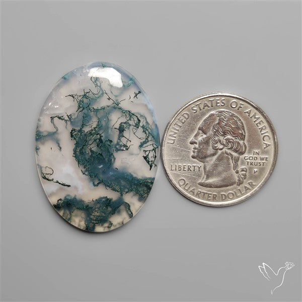 Moss Agate Cabochon