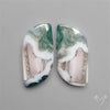 Moss Agate Pair