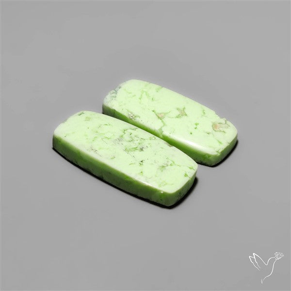 Lemon Chrysoprase Pair