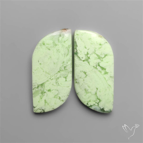 Lemon Chrysoprase Pair