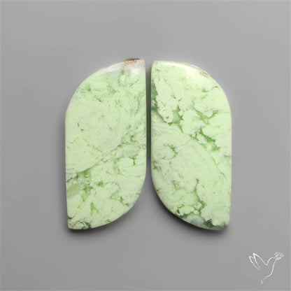 Lemon Chrysoprase Pair
