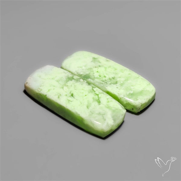 Lemon Chrysoprase Pair
