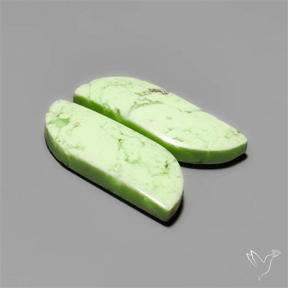 Lemon Chrysoprase Pair