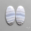 Blue Lace Agate Pair