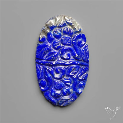 Mughal Carved Lapis Lazuli