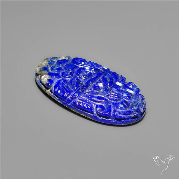 Mughal Carved Lapis Lazuli
