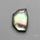 Step Cut Crystal And Rainbow Mother Of Pearl Doublet