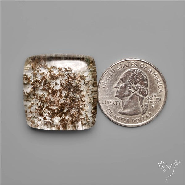 Lodolite Garden Quartz- Raw at back