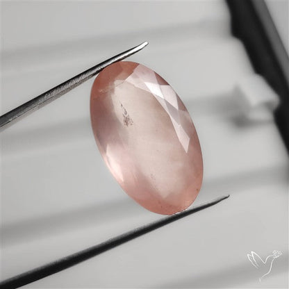 Faceted Rose Quartz