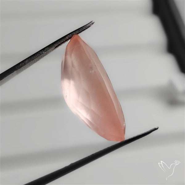 Faceted Rose Quartz