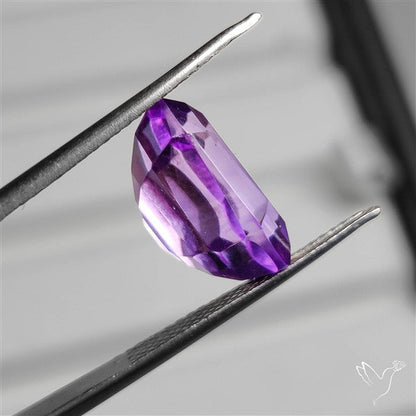 Faceted Amethyst Fancy Cut