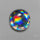 Rainbow Disco Quartz (Upclcled CD & Quartz Doublet)