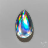 Rainbow Disco Quartz (Upclcled CD & Quartz Doublet)