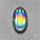 Rainbow Disco Quartz (Upclcled CD & Quartz Doublet)