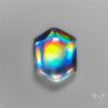 Rainbow Disco Quartz (Upclcled CD & Quartz Doublet)