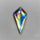 Rainbow Disco Quartz (Upclcled CD & Quartz Doublet)