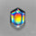 Rainbow Disco Quartz (Upclcled CD & Quartz Doublet)