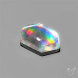 Rainbow Disco Quartz (Upclcled CD & Quartz Doublet)