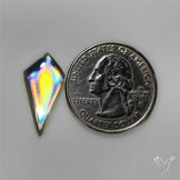Rainbow Disco Quartz (Upclcled CD & Quartz Doublet)