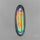 Long Rainbow Disco Quartz (Upclcled CD & Quartz Doublet)