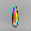 Long Rainbow Disco Quartz (Upclcled CD & Quartz Doublet)
