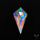 Rainbow Disco Quartz Checkerboard Cut (Upclcled CD & Quartz Doublet)