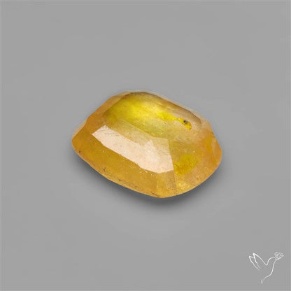 Faceted Bangkok Yellow Sapphire