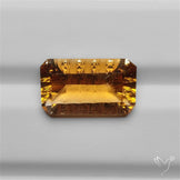Faceted Israeli Laser Cut Citrine