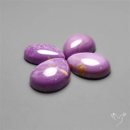 Calibrated Phosphosiderite Drops Cabochons Lot