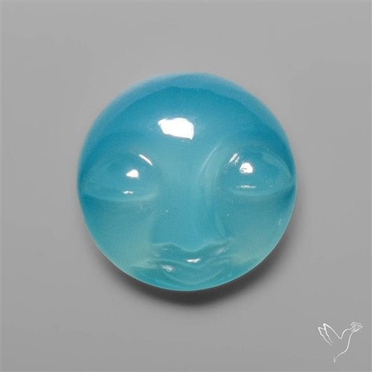 Paraiba Chalcedony Moonface
