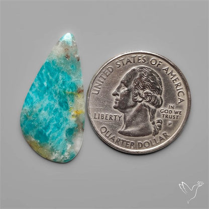 Rare Amazonite with Quartz