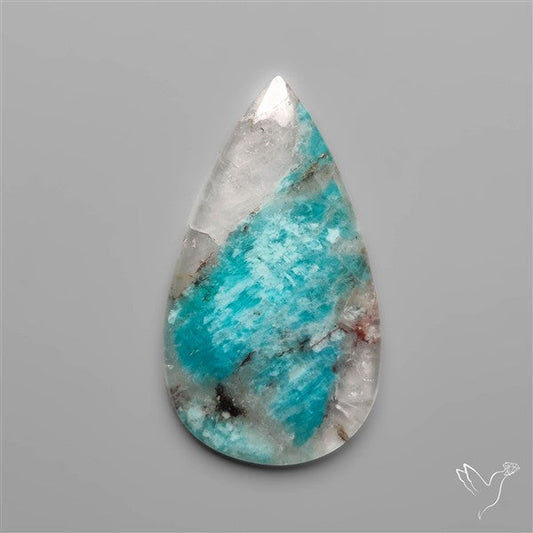 Rare Amazonite with Quartz