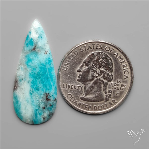 Rare Amazonite with Quartz