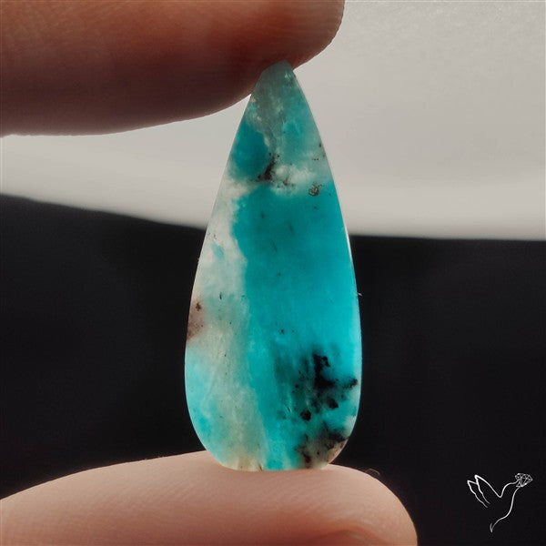 Rare Amazonite with Quartz