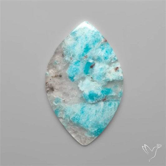 Rare Amazonite with Quartz