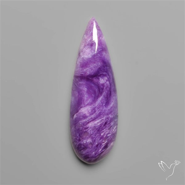 Charoite Long Drop Cabochon