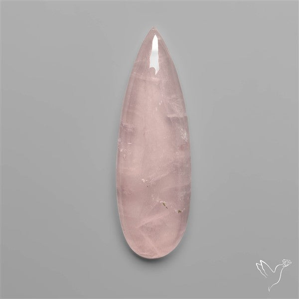 Rose Quartz Long Drop Cabochon