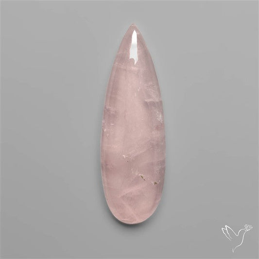 Rose Quartz Long Drop Cabochon
