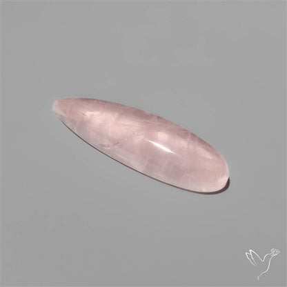 Rose Quartz Long Drop Cabochon