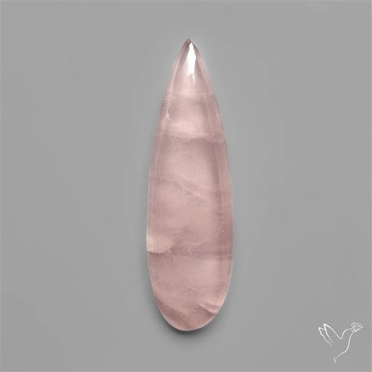Rose Quartz Long Drop Cabochon