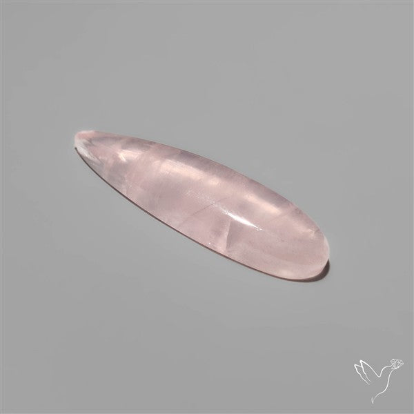 Rose Quartz Long Drop Cabochon