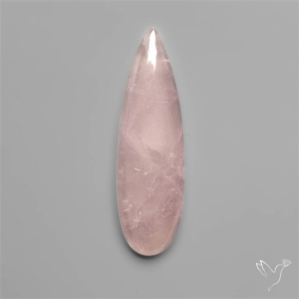 Rose Quartz Long Drop Cabochon